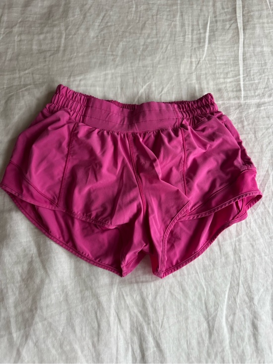lululemon athletica Pants - Lululemon Hotty Hot Low-Rise Shorts in Sonic Pink